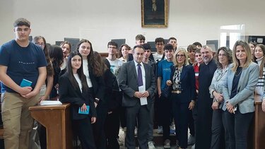 Μαθητές του ΓΕΛ Σητείας σε εικονική δίκη στο Πρωτοδικείο Λασιθίου