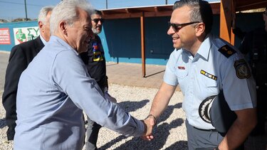 Στο πάρκο κυκλοφοριακής αγωγής για το πρόγραμμα "Κυκλοφορώ" ο Αλέξης Καλοκαιρινός