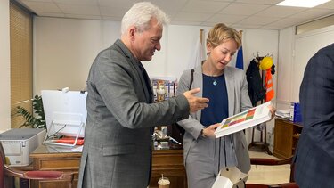 Με την υφυπουργό Περιβάλλοντος Αλ.Σδούκου συναντήθηκε ο Δήμαρχος Ηρακλείου