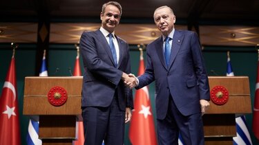 Τι αναφέρουν στην κοινή δήλωσή τους Κ. Μητσοτάκης - Τ. Ερντογάν