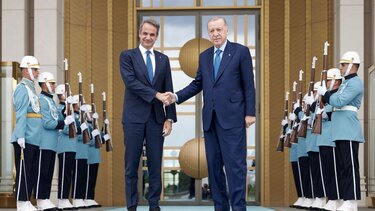 Ολοκληρώθηκε το τετ α τετ Μητσοτάκη με Ερντογάν στην Άγκυρα