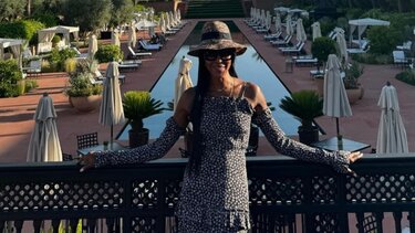 Στο Μαρόκο γιόρτασε τα 54α της γενέθλια η Ναόμι Κάμπελ