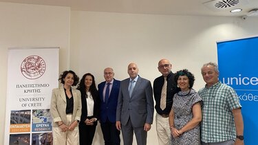 Μνημόνιο συνεργασίας μεταξύ Πανεπιστημίου Κρήτης και UNICEF