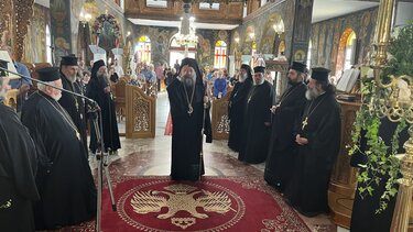 Με λαμπρότητα η γιορτή των Ισαποστόλων Κωνσταντίνου και Ελένης στο Ρέθυμνο