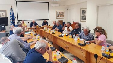 Συνεδρίασε το Συντονιστικό Όργανο Πολιτικής Προστασίας του Δήμου Βιάννου