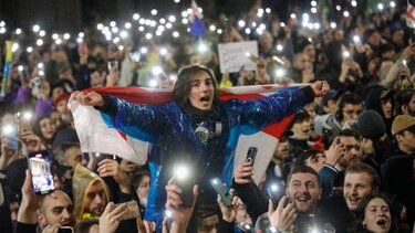 Χιλιάδες διαδηλωτές στους δρόμους της Γεωργίας