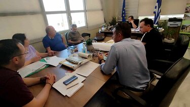 Προετοιμασία για το πανηγύρι της Αγίας Μαρίνας στη Βόνη