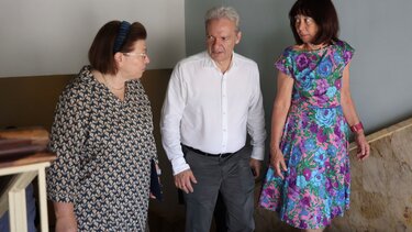 Στην έναρξη του σεμιναρίου για την κλιματική αλλαγή και τις επιπτώσεις της στην πολιτιστική κληρονομιά, ο Αλέξης Καλοκαιρινός