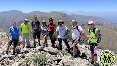 Διέσχισαν την Μεγάλη Μούρη, την δεύτερη ψηλότερη κορυφή των Σητειακών βουνών
