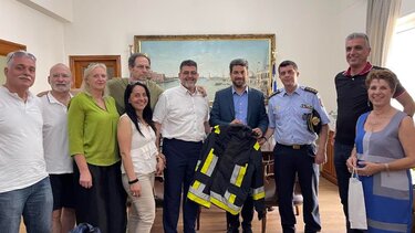 Γενναιόδωρη προσφορά από την Γερμανία στην Πυροσβεστική Υπηρεσία Χανίων