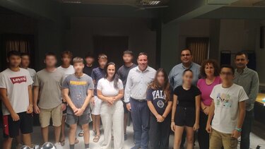 Τα επιχειρηματικά σχέδια των μαθητών που συμμετέχουν στο 1ο summer school παρουσιάστηκαν στο Δήμαρχο Αγίου Νικολάου