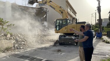 Νέα διάνοιξη στην οδό Αλφειού στο Ηράκλειο