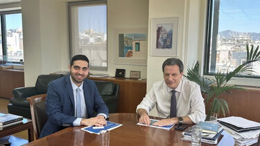 Με τον υπουργό Περιβάλλοντος συναντήθηκε ο Κωνσταντίνος Κεφαλογιάννης