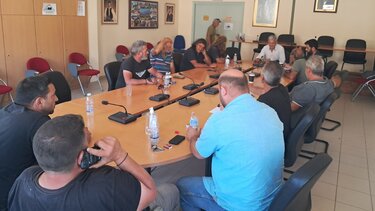 Σύσκεψη για το νερό στον Δήμο Οροπεδίου Λασιθίου