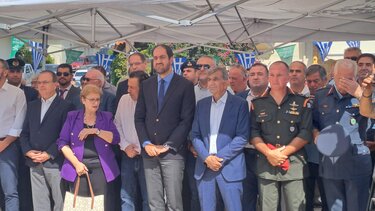 Ο ΥΦΕΘΑ Γ.Κεφαλογιάννης στις εκδηλώσεις Τιμής και Μνήμης για την 80η Επέτειο του Ολοκαυτώματος του Κέντρους