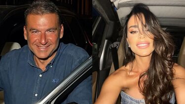 Γιώργος Λιάγκας και Μαρία Αντωνά σε ρομαντικό δείπνο στη Μύκονο