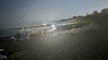 Γεμάτες οι παραλίες για την πανσέληνο!