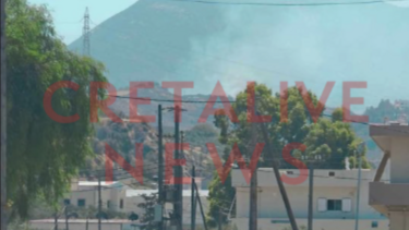 Κινητοποίηση για φωτιά στις Βασιλειές - Σηκώθηκαν εναέρια μέσα