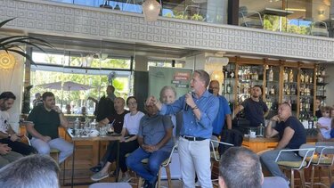 Παύλος Γερουλάνος από το Ρέθυμνο: «Μπορώ να εγγυηθώ την ενότητα του κόμματος» 