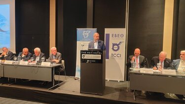 Παρέμβαση Ροκάκη στη ΔΕΘ για το Μεταφορικό Ισοδύναμο