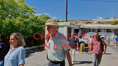 "Σφίγγα"… ο Ολλανδός της UNESCO κατά την επίσκεψη του στην Κρήτη