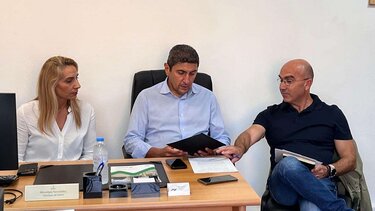 Με τη Διοίκηση του ΕΑΚΗ συναντήθηκε ο Λ. Αυγενάκης