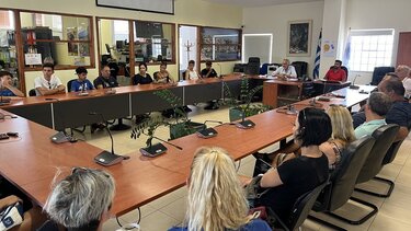 Οι αθλητικές υποδομές των Γυμνασίων της Σητείας στο επίκεντρο