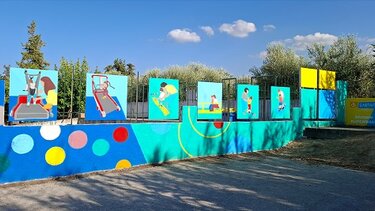 Η νέα όψη της ΕΛΕΠΑΠ Χανίων από το Πολυτεχνείο Κρήτης και την Wallaby Murals