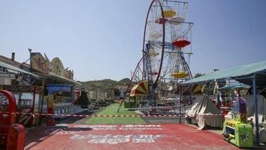 Χαλκιδική: Λουκέτο στους ελεγκτές του λούνα παρκ