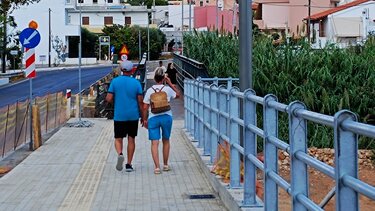 Ασφαλής πλέον όδευση μαθητών και πολιτών μέσω της πεζογέφυρας Γουρνών