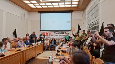 Διαμαρτυρίες από τον Αποκόρωνα στο Ηράκλειο για τους πυλώνες 