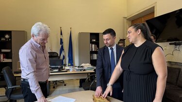 Ορκωμοσία δύο νέων δικηγόρων στο Δήμο Ηρακλείου