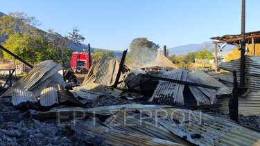 Σέρρες: Πυρκαγιά σε κτηνοτροφική μονάδα στο Άγκιστρο