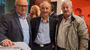 Με τους επιχειρηματίες της Μεσσαράς ο Μανώλης Αλιφιεράκης