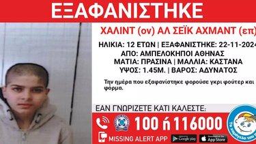 Εξαφάνιση ανήλικου, Αμπελόκηποι