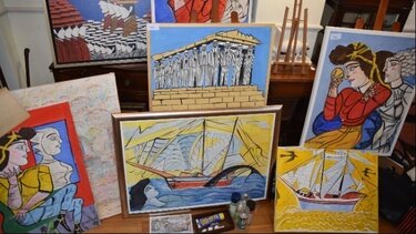 Πλαστοι πίνακες ζωγραφικής