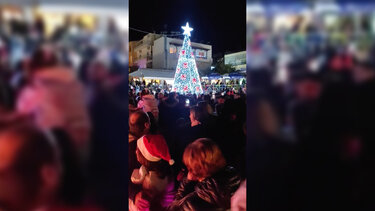 Άγιος Νικόλαος, φωταγώγηση Δέντρο