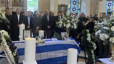 Κωνσταντίνος Μπαντουβάς, κηδεία