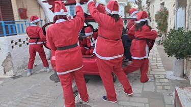 santa run kroustas