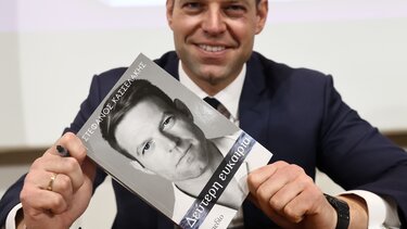 Κασσελάκης, παρουσίαση βιβλίου