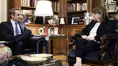 Μητσοτάκης Σακελλαροπούλου