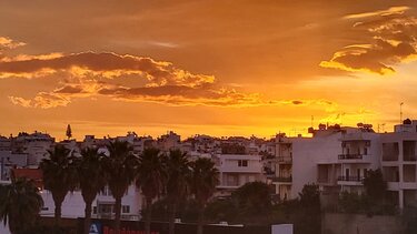 Ουρανός, ανατολή