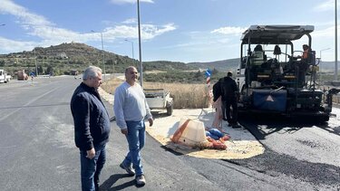 Αντίστροφη μέτρηση για την παράκαμψη του Αρκαλοχωρίου - Φωτογραφίες & βίντεο