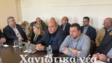 Σύσκεψη, Κώστας Τσιάρας, Χανιά