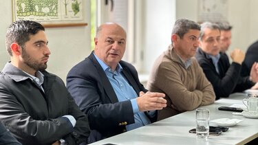 Κώστας Τσιάρας, Επίσκεψη, Ηράκλειο