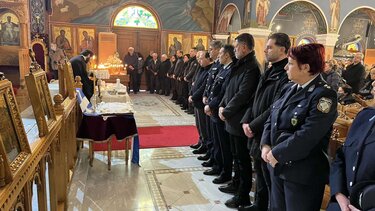 Τίμησαν τους θανόντες, εν υπηρεσία, αστυνομικούς