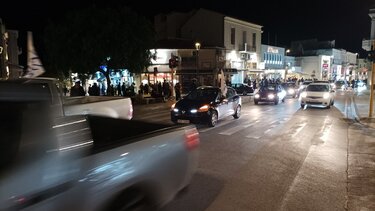 Μηχανοκίνητη πορεία, Χανιά