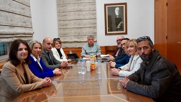 Συνάντηση Περιφερειάρχη Κρήτης με το Δ.Σ. του 5ου Περιφερειακού Τμήματος Κρήτης της Ένωσης Νοσηλευτών Ελλάδος 