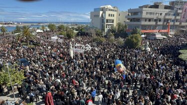 Τέμπη κινητοποίηση Ρέθυμνο