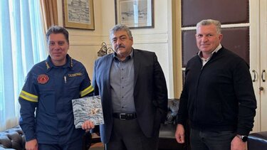 Καλογερής διοικητής πυροσβεστικής